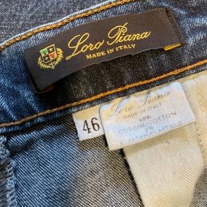 Loro Piana straight leg jeans